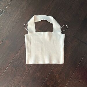 White halter top ALC